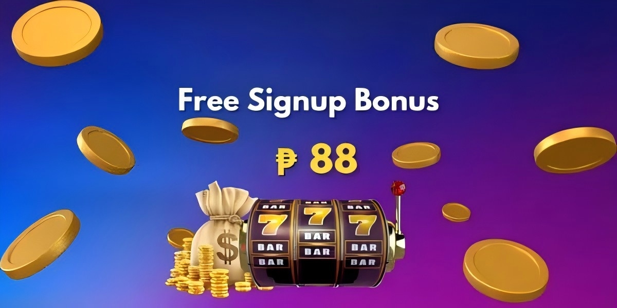 Promotional banner showing a welcome package for new Philippine players
