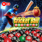 Cricket Ball Roulette icon with cricket ball artwork