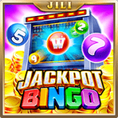 Jackpot Bingo icon with bingo ball artwork